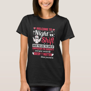 Night Shift Hematology Squad Accessories for HemOn T-Shirt