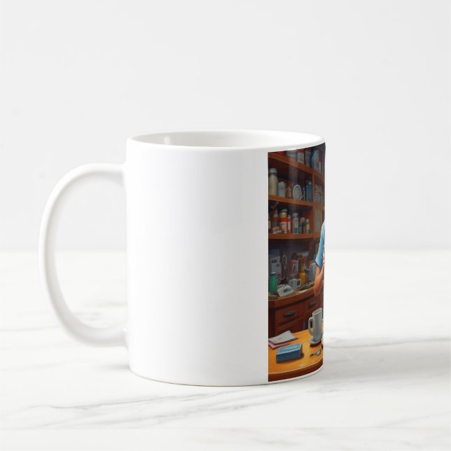 Night Shift Hero: Celebrate Our Nurses Mug (Left)
