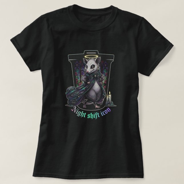 Night Shift Icon T-Shirt (Design Front)