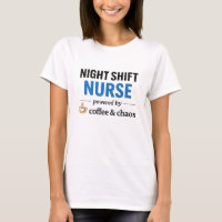 Night Shift Nurse Coffee Chaos Quote