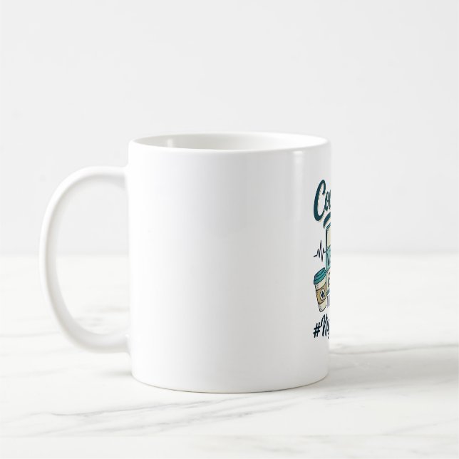Night Shift Nurse Funny Could Be Friday Vector Des Coffee Mug (Left)