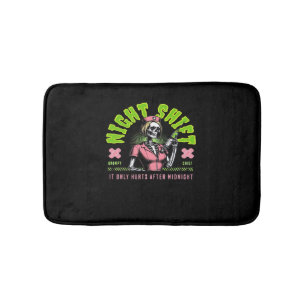 Night Shift Nurse - National Nurse Week Gift Ideas Bath Mat