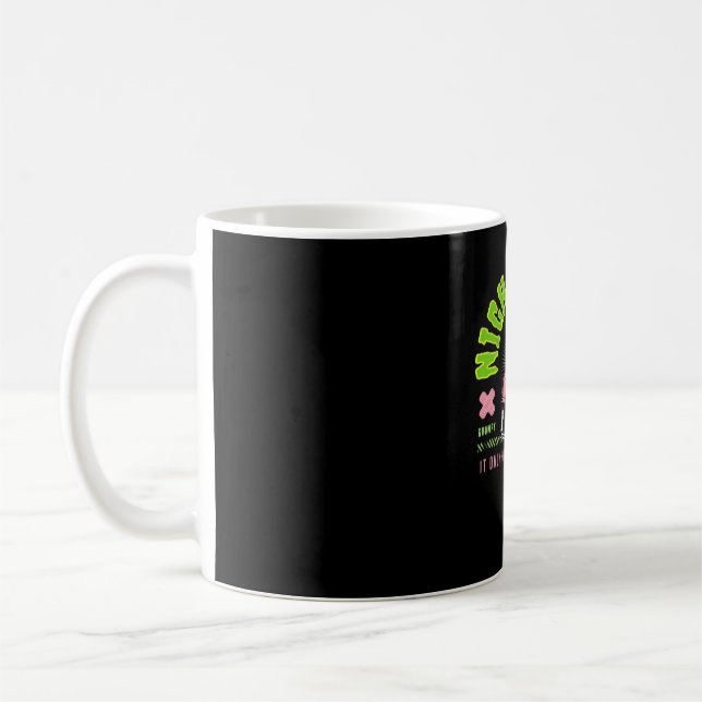 Night Shift Nurse - National Nurse Week Gift Ideas Coffee Mug (Left)
