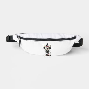 Night Shift Ready Pooch One Spooky Nurse Dog Bum Bags