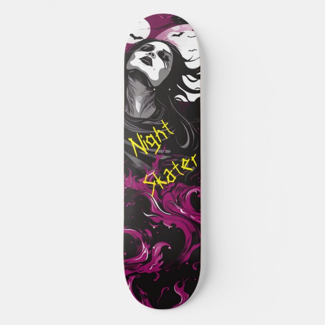 Night Skater  Skateboard (Front)