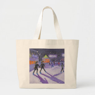 Night skaters Derby 2014 Large Tote Bag
