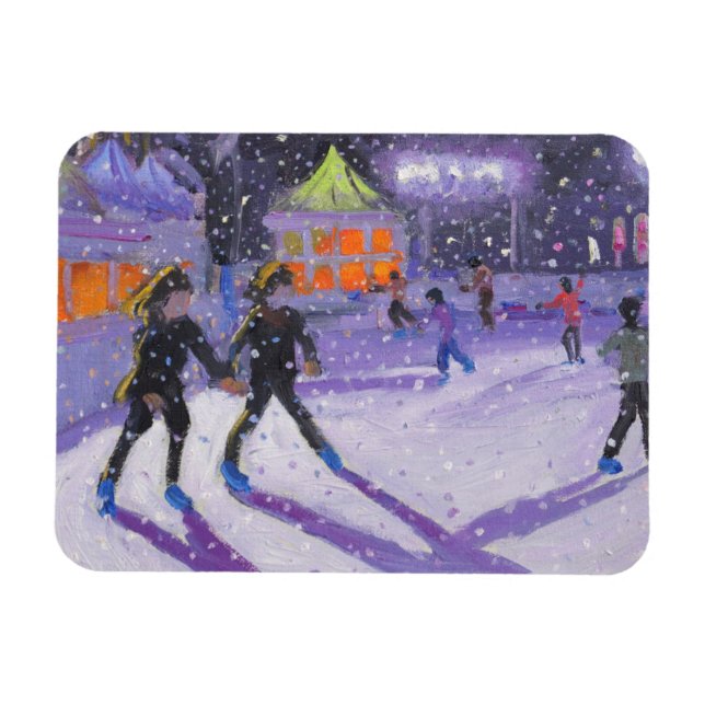 Night skaters Derby 2014 Magnet (Horizontal)