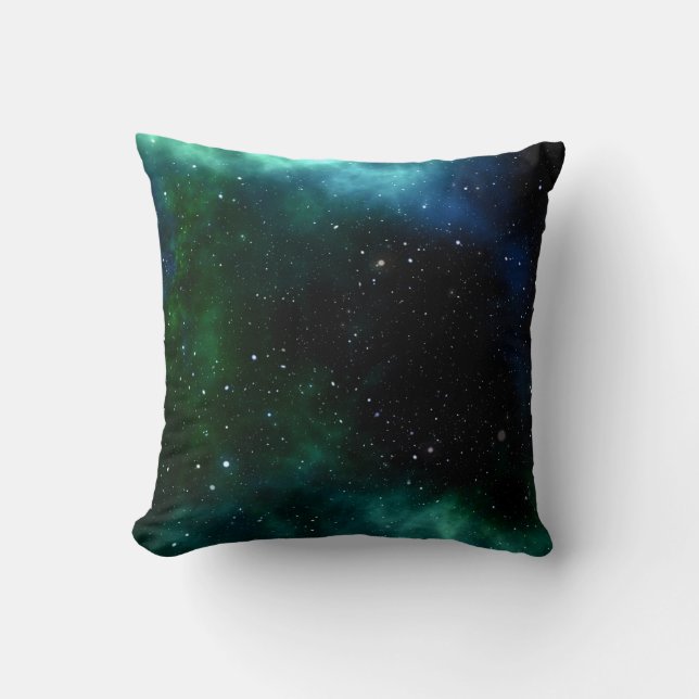 Night sky and stars cushion (Front)