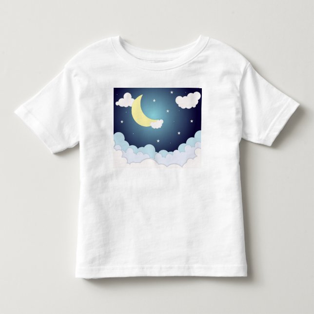Night Sky Baby T-shirt (Front)