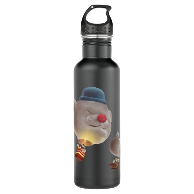 Night Sky Balloon Adventure 710 Ml Water Bottle (Front)