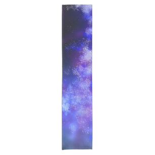 Night Sky  Blue Sapphire Short Table Runner