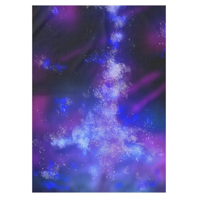 Night Sky Blue Sapphire Tablecloth (Front)