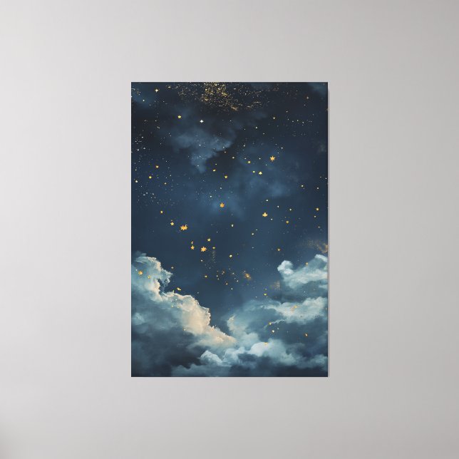Night Sky Canvas Print (Front)
