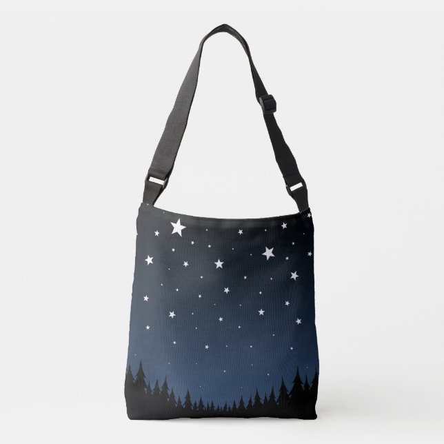 Night sky crossbody bag (Front)