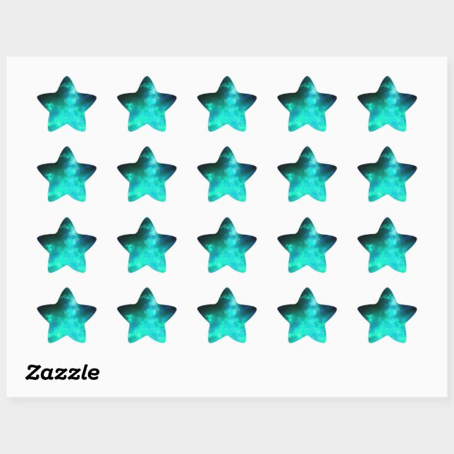 Night Sky Emerald Sticker (Sheet)