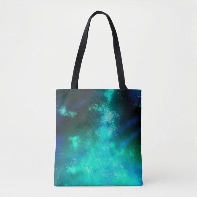 Night Sky Emerald Tote (Front)