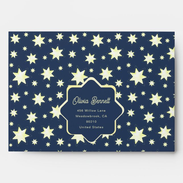 Night Sky Envelope (Front)