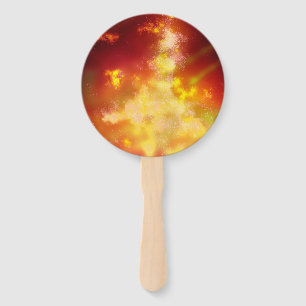Night Sky Flame Set of Fans