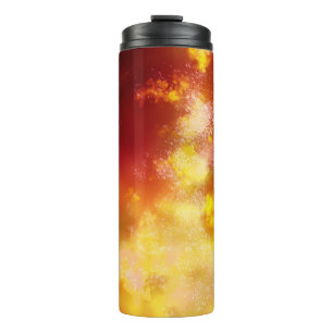 Night Sky Flame Thermal Tumbler