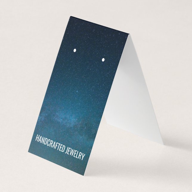 Night Sky Fold Over Earring Cards (Front)