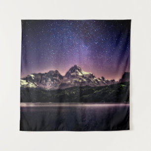 Night sky landscape in Patagonia, Argentina, South Tapestry