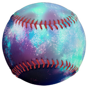 Night Sky Neon Lights Softball