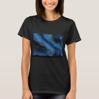 Night sky of the Aurora Nebula. T-Shirt