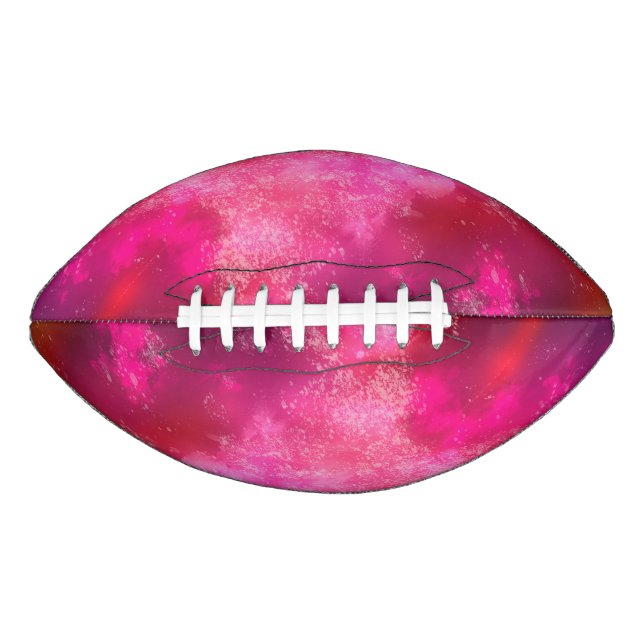 Night Sky Pink Flare American Football (Front)