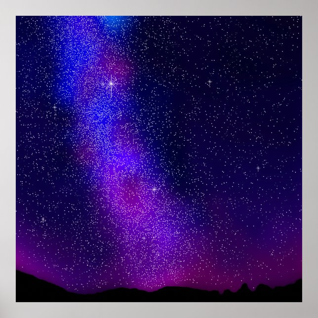 Night Sky Poster (Front)