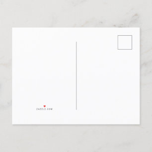 Night Sky, Rainbow, Butterflies, and Flowers Announcement Postcard