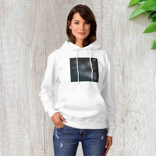 Night Sky Womens Hoodie (Creator Uploaded)