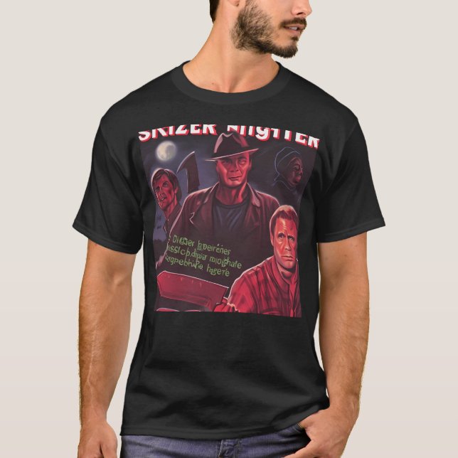 Night Slicer Farm Party Massacre T-Shirt (Front)