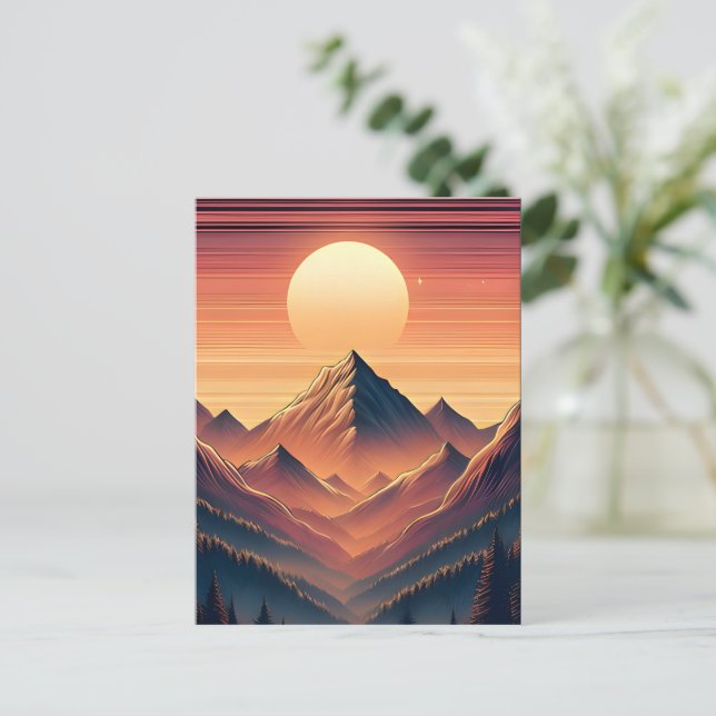 Night Song Postcard (Standing Front)