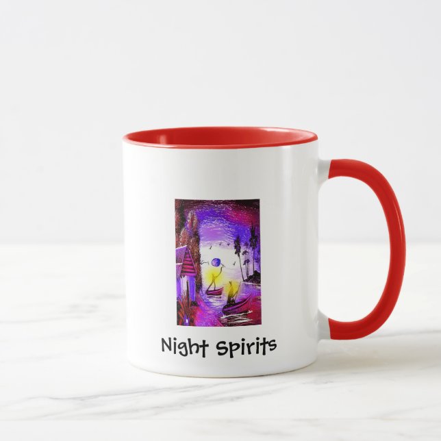 Night spirits mug (Right)