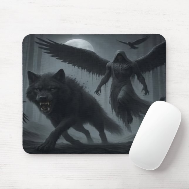 Night Stalker  Mouse Mat (With Mouse)