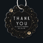 Night Stars Celestial Mystical Black Thank You Favour Tags<br><div class="desc">Starry night thank you favour tags</div>