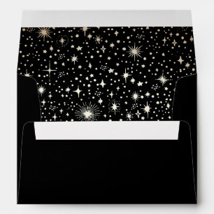 Night Stars Constellation Starry Night Mystical Envelope