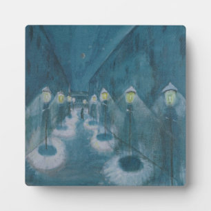 Night Street (Street By Night) (1922) Walter Grama Plaque