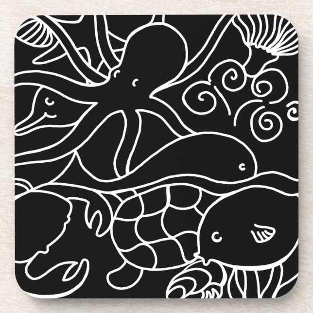 Night Swimming Coaster (Front)