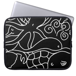 Night Swimming Laptop Sleeve