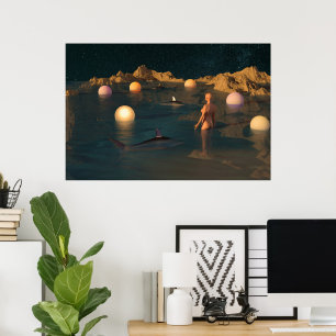 Night Swimming Poster