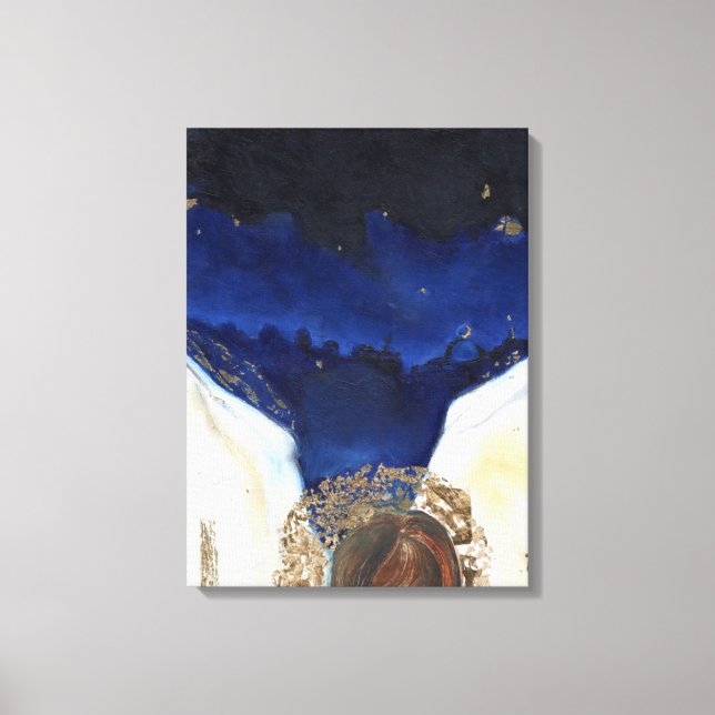Night the angel got his wings 2014 canvas print (Front)