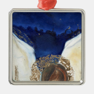 Night the angel got his wings 2014 metal tree decoration
