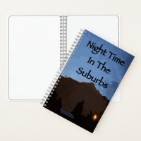 Night Time In The Suburbs Sketchbook