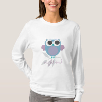 night time night owl pajama top