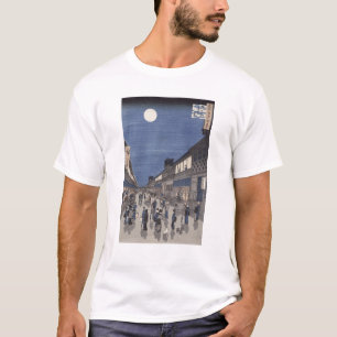 Night time view of Saruwaka Street T-Shirt