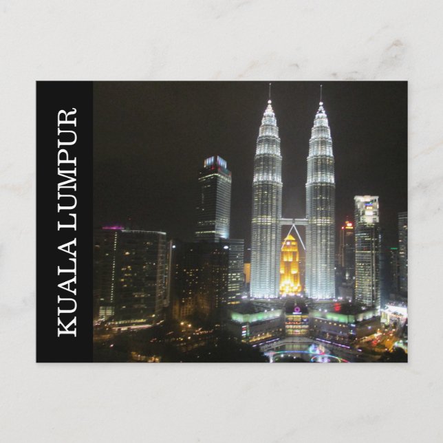 night towers postcard (Front)