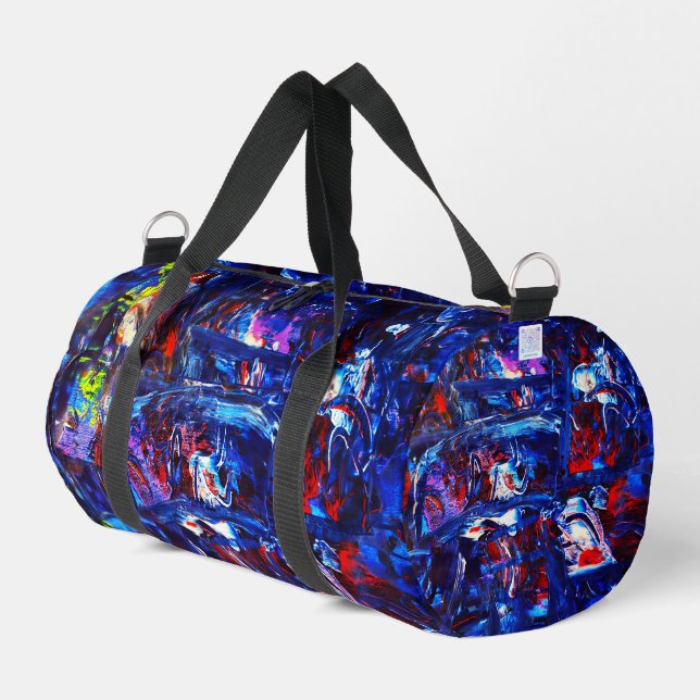 Night town duffle bag (Left Corner)