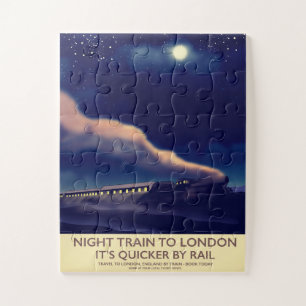 Night Train To London. Jigsaw Puzzle