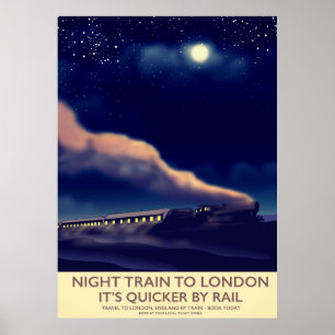 Night Train To London. Poster